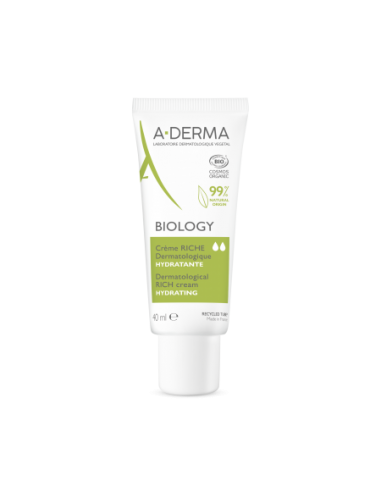 A-DERMA BIOLOGY CREMA HIDRATANTE RICA 40 ML