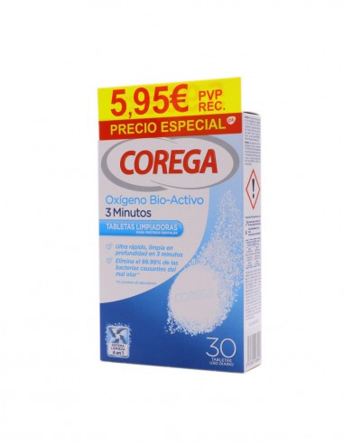 COREGA OXIGENO BIO-ACTIVO LIMPIEZA PROTESIS DENT